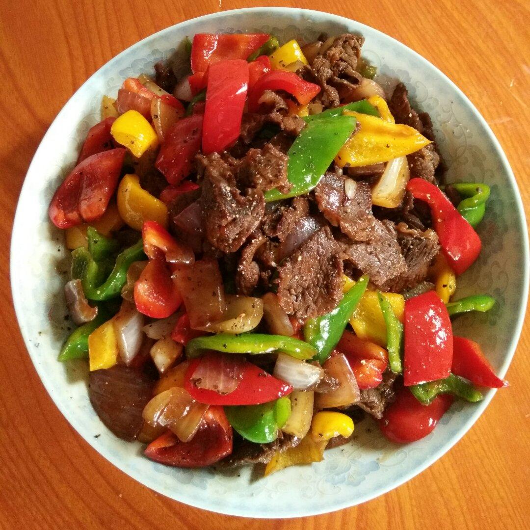 黑椒牛柳