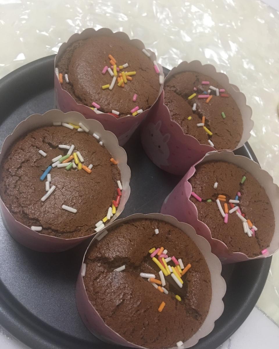 可可巧克力Cupcake纸杯子海绵蛋糕（甜品台都用本方）C6
