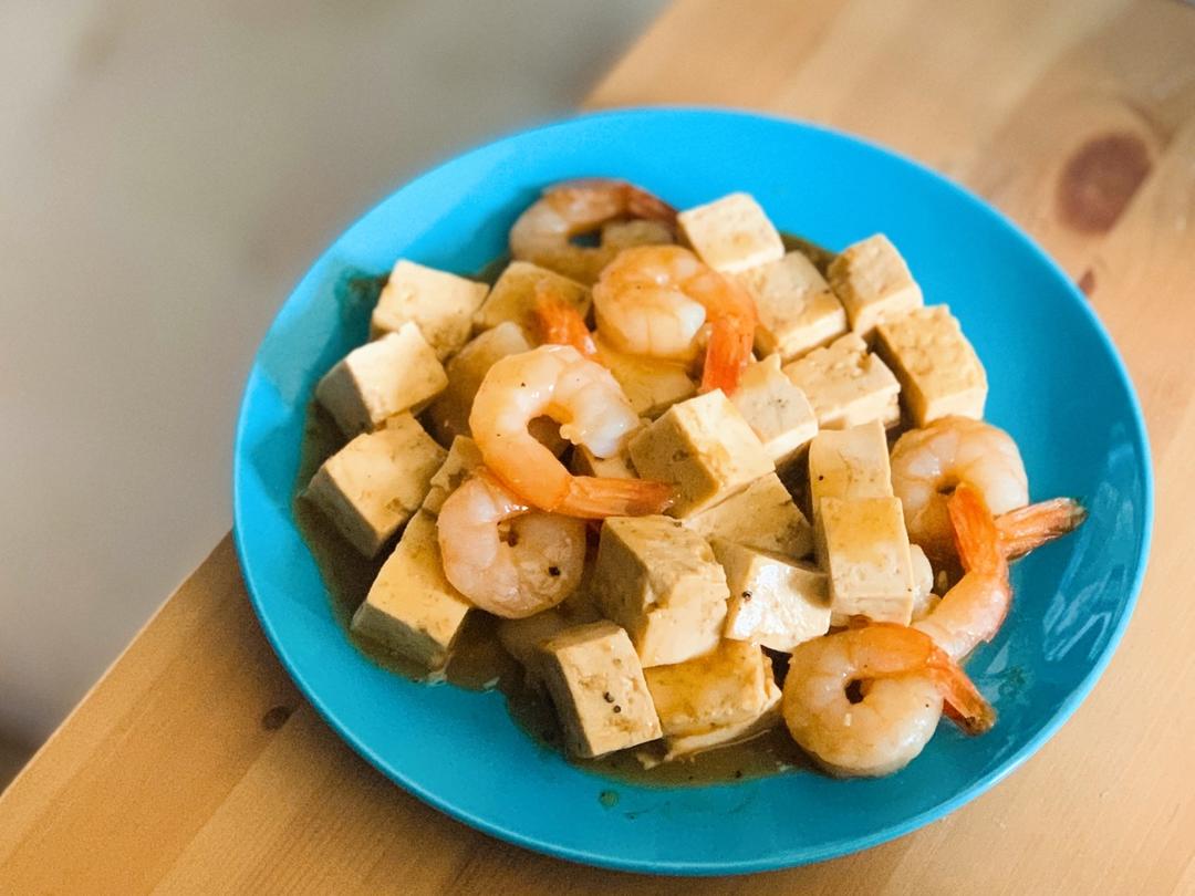 虾仁豆腐