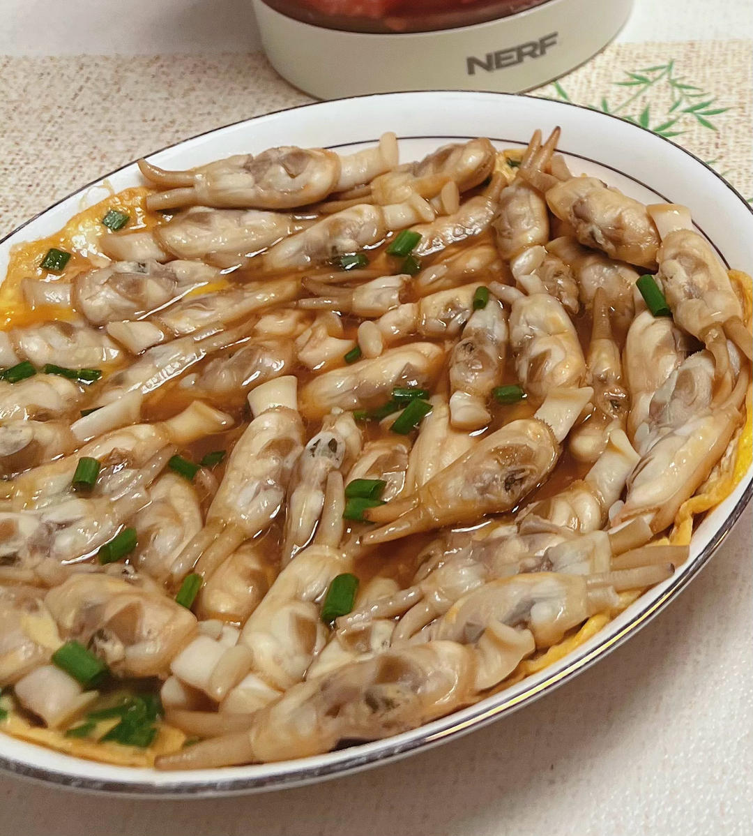 一口鲜到家的“蛏子抱蛋”