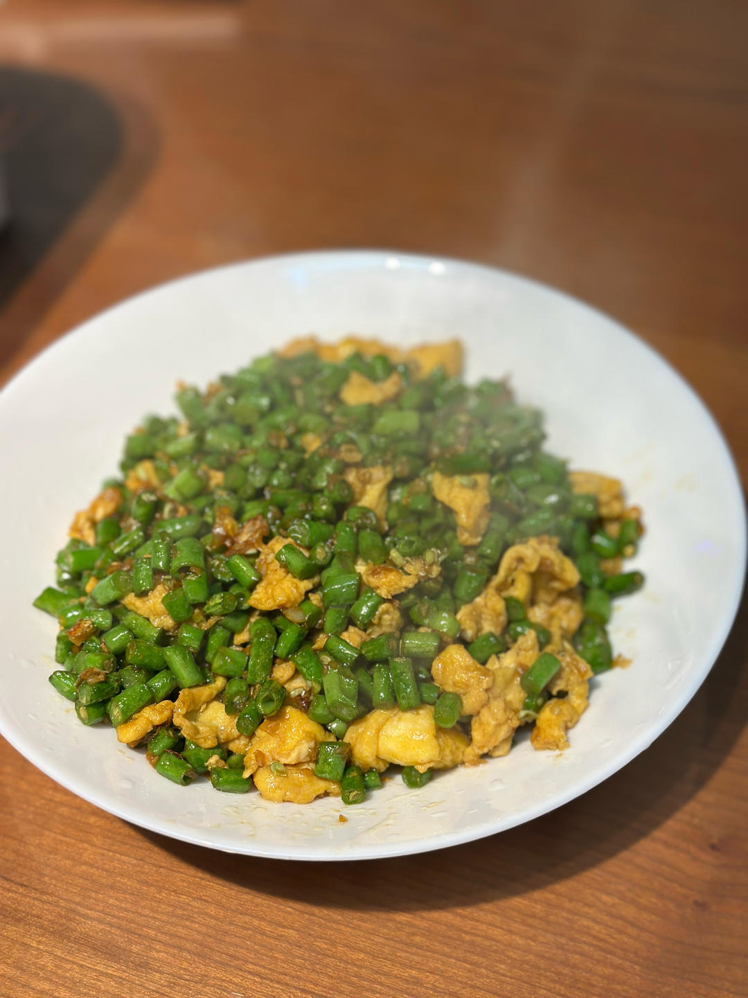 豆角炒蛋超级下饭菜，不好吃算我输
