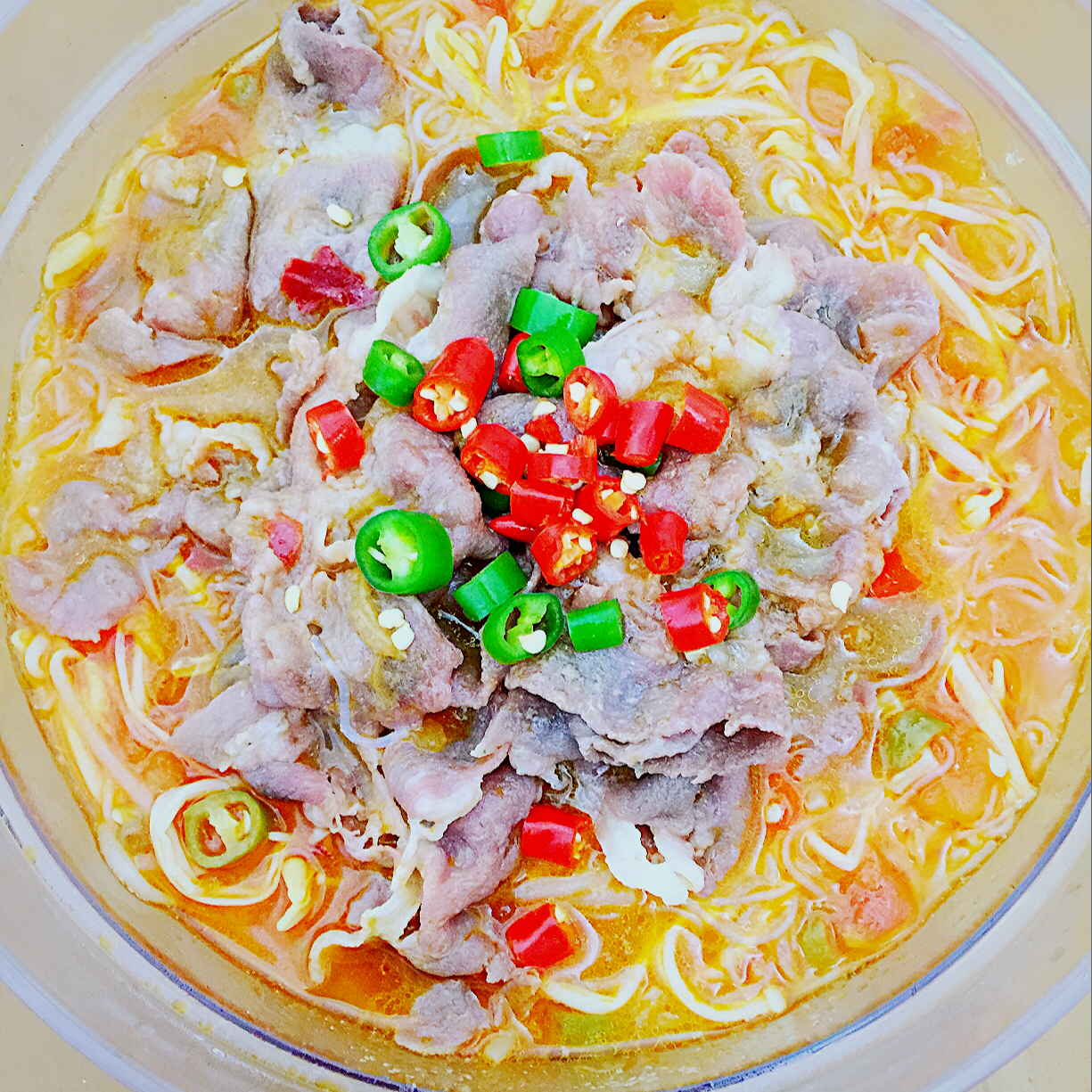 家庭版酸汤肥牛