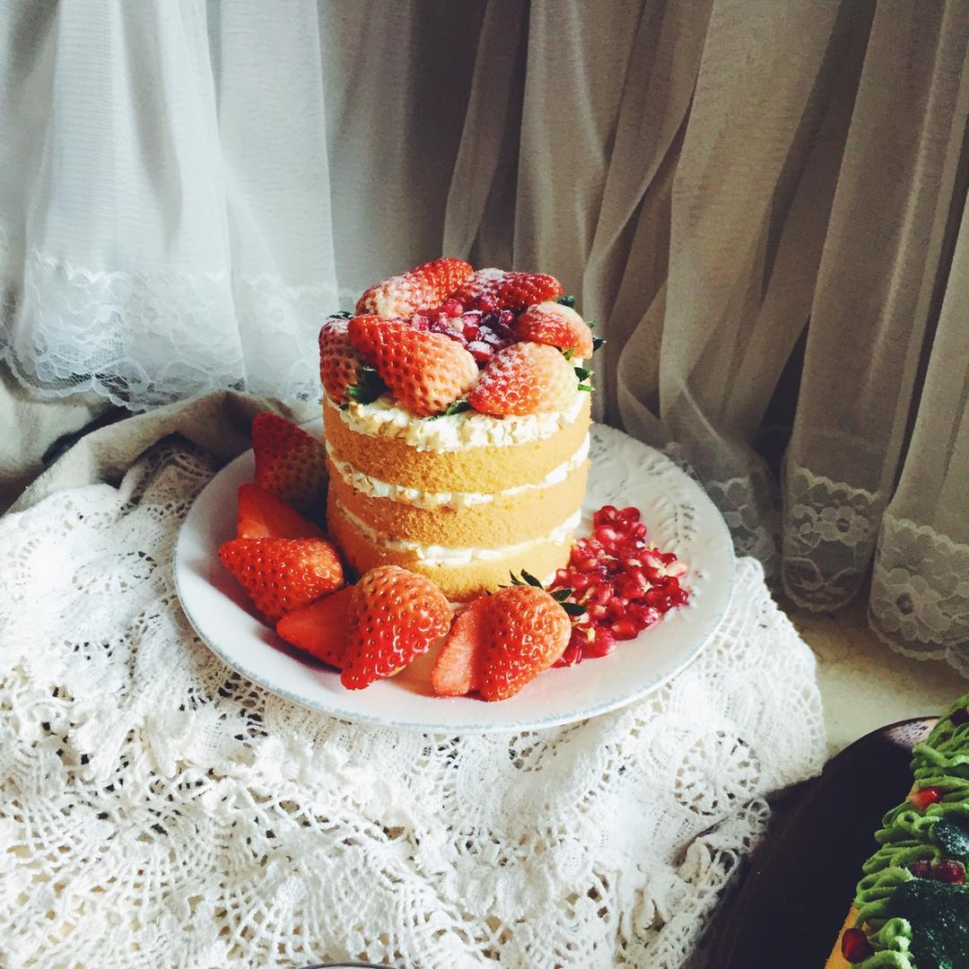 湿润柔软的豆浆戚风（加高四寸）