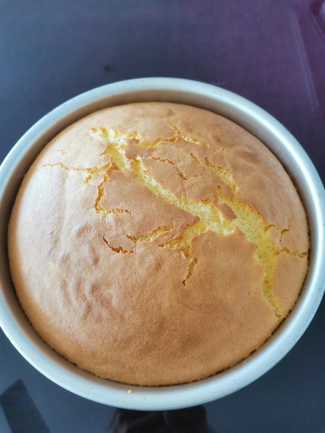 烤箱做蛋糕（戚风蛋糕的做法）