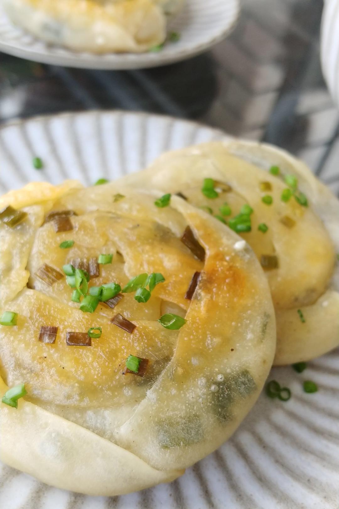 饺子皮葱油饼