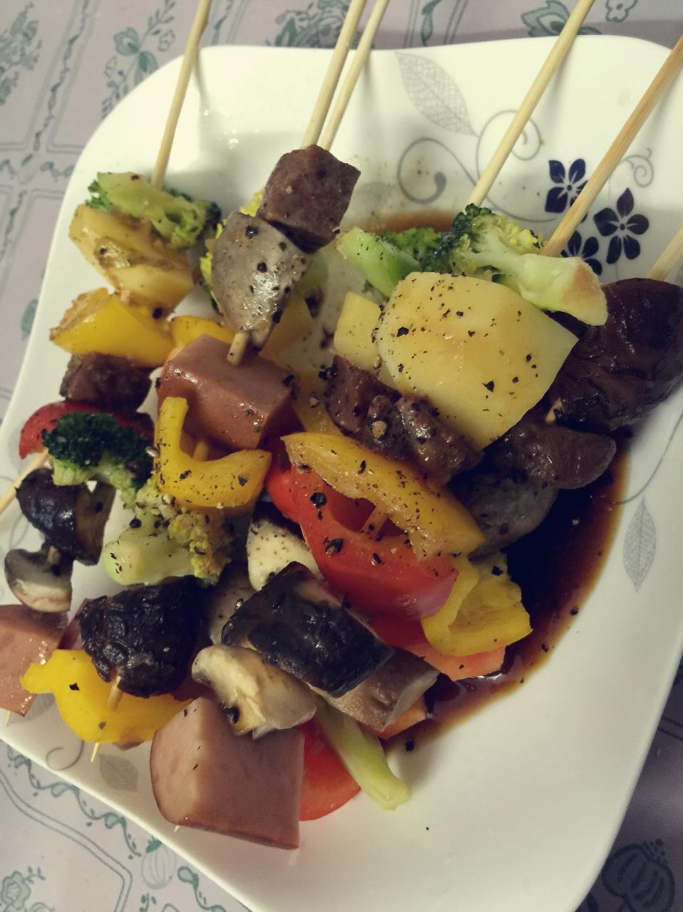 什锦澳洲牛肉串