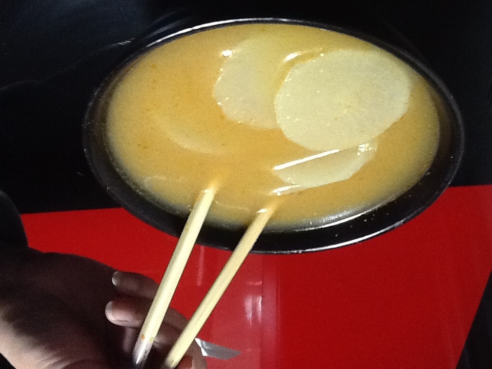 味噌萝卜暖身汤
