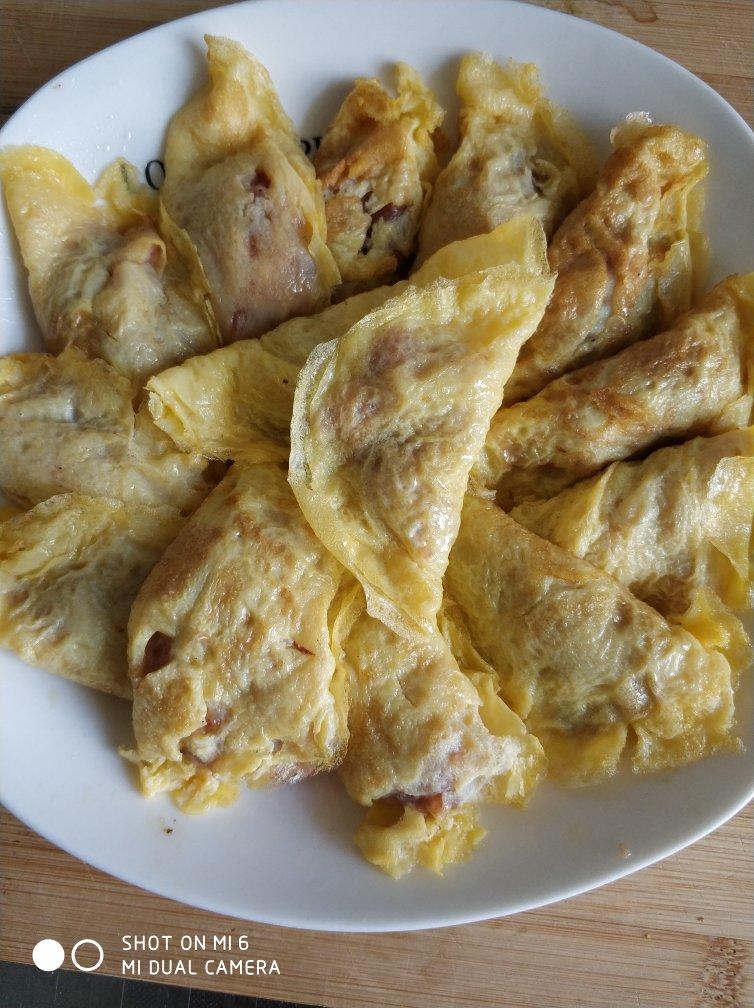 白菜蛋饺煲