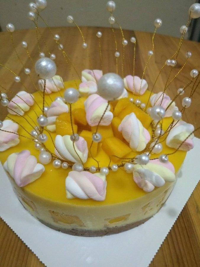 芒果慕斯蛋糕🍰（8寸）