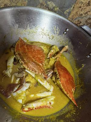 泰式咖喱蟹的做法 步骤9