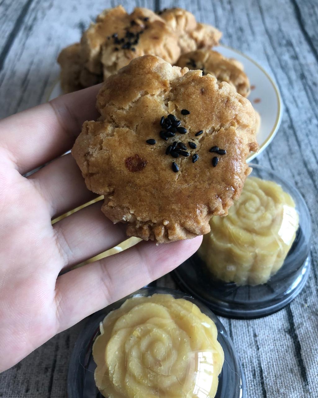 给父母做一份儿时爱吃的“老点心”——桃酥（多动图，孔瑶的食谱）