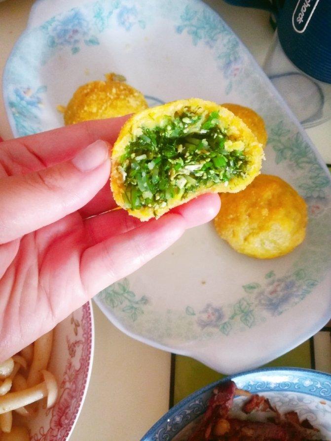 堂妈小厨——妙招野菜团子