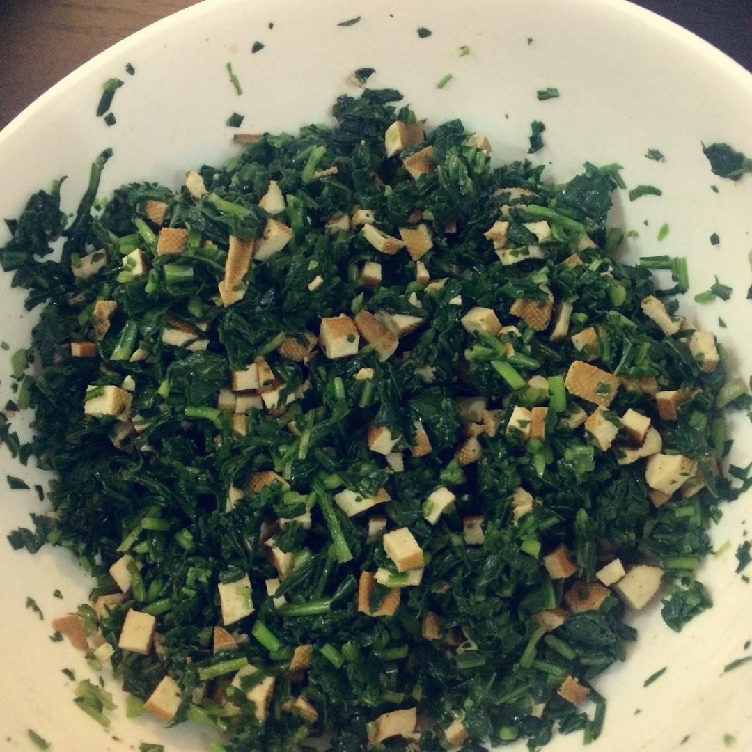 凉拌香干马兰头