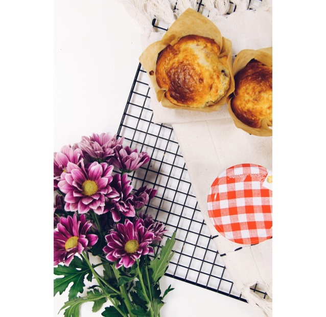 草莓燕麦muffin—健康快手美味