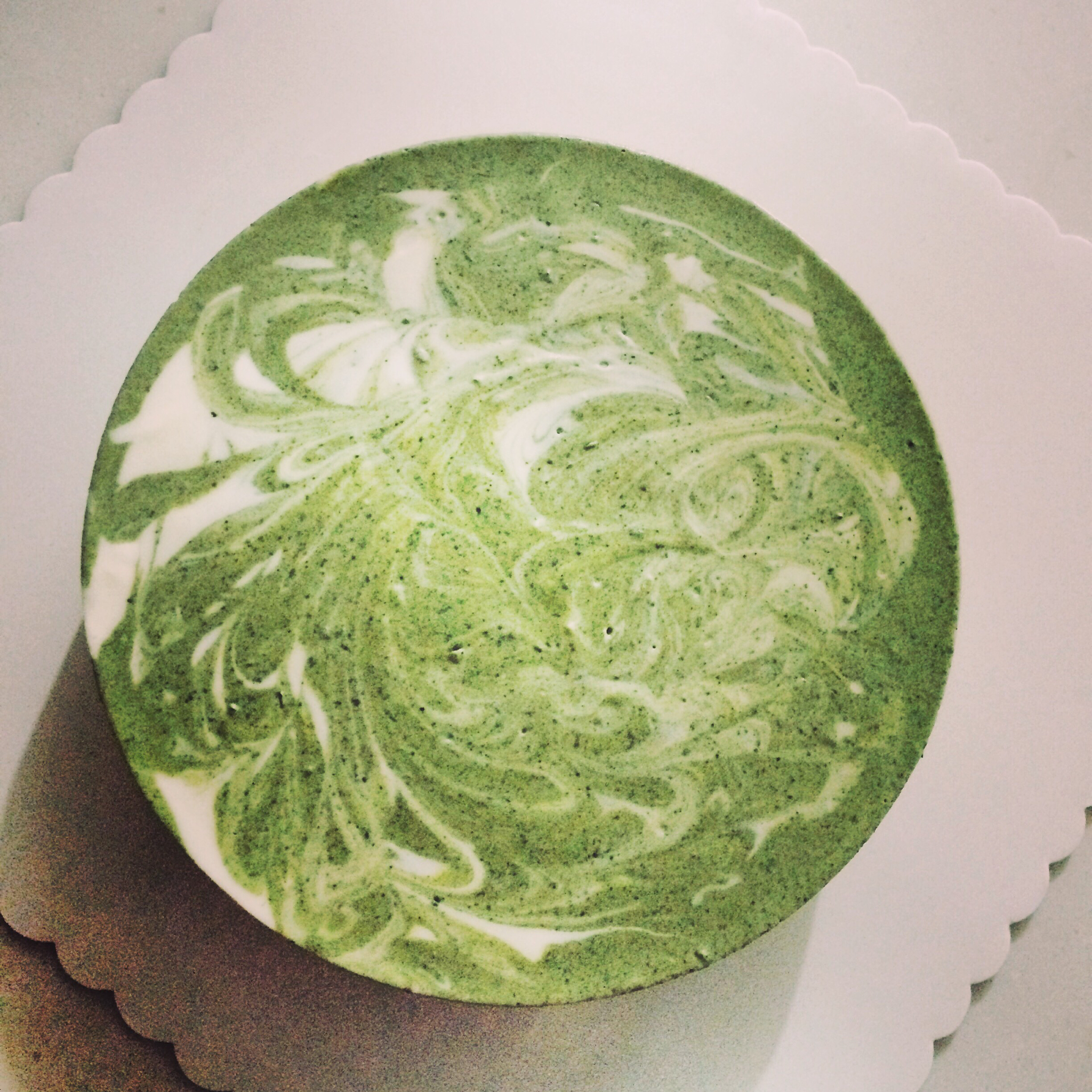 冷藏式抹茶大理石乳酪蛋糕