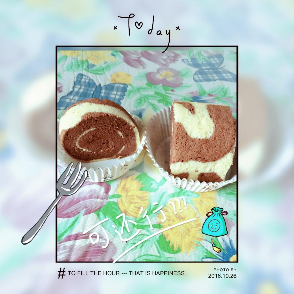 奶牛蛋糕卷+长颈鹿蛋糕卷