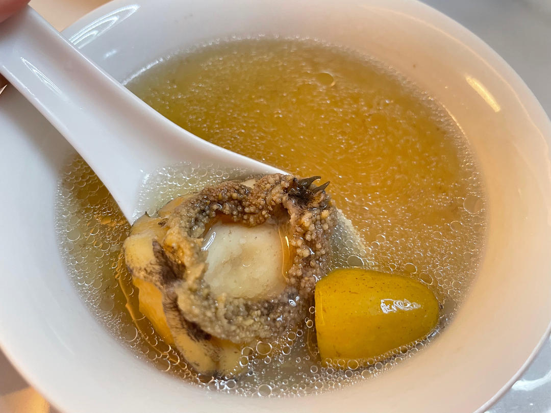 【清热下火利咽】青榄干贝鲍鱼猪骨汤