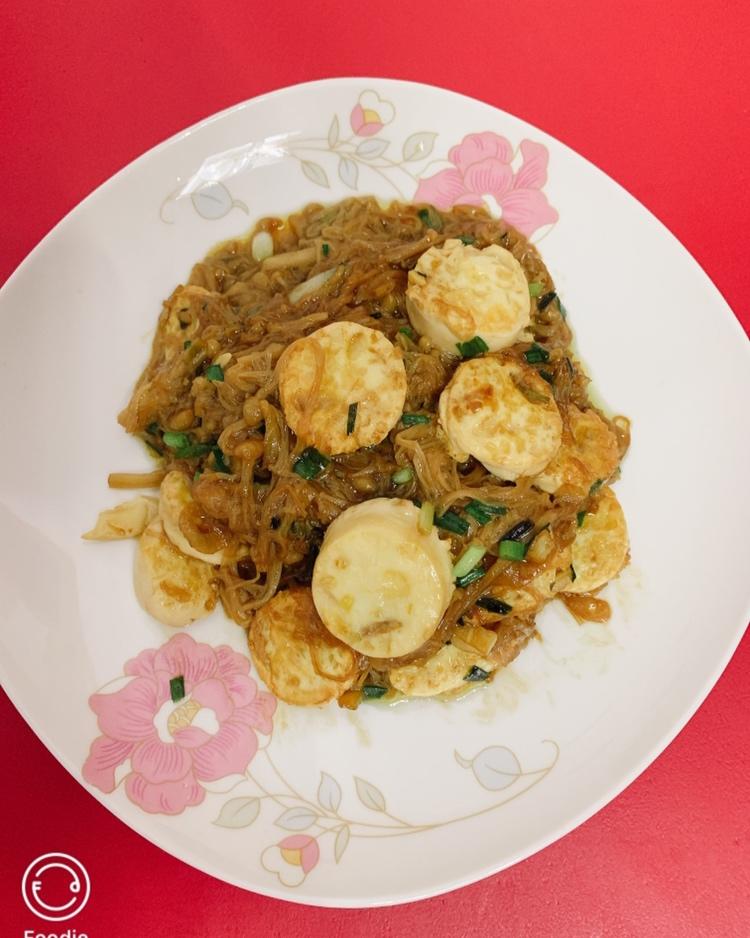 金针菇烧日本豆腐
