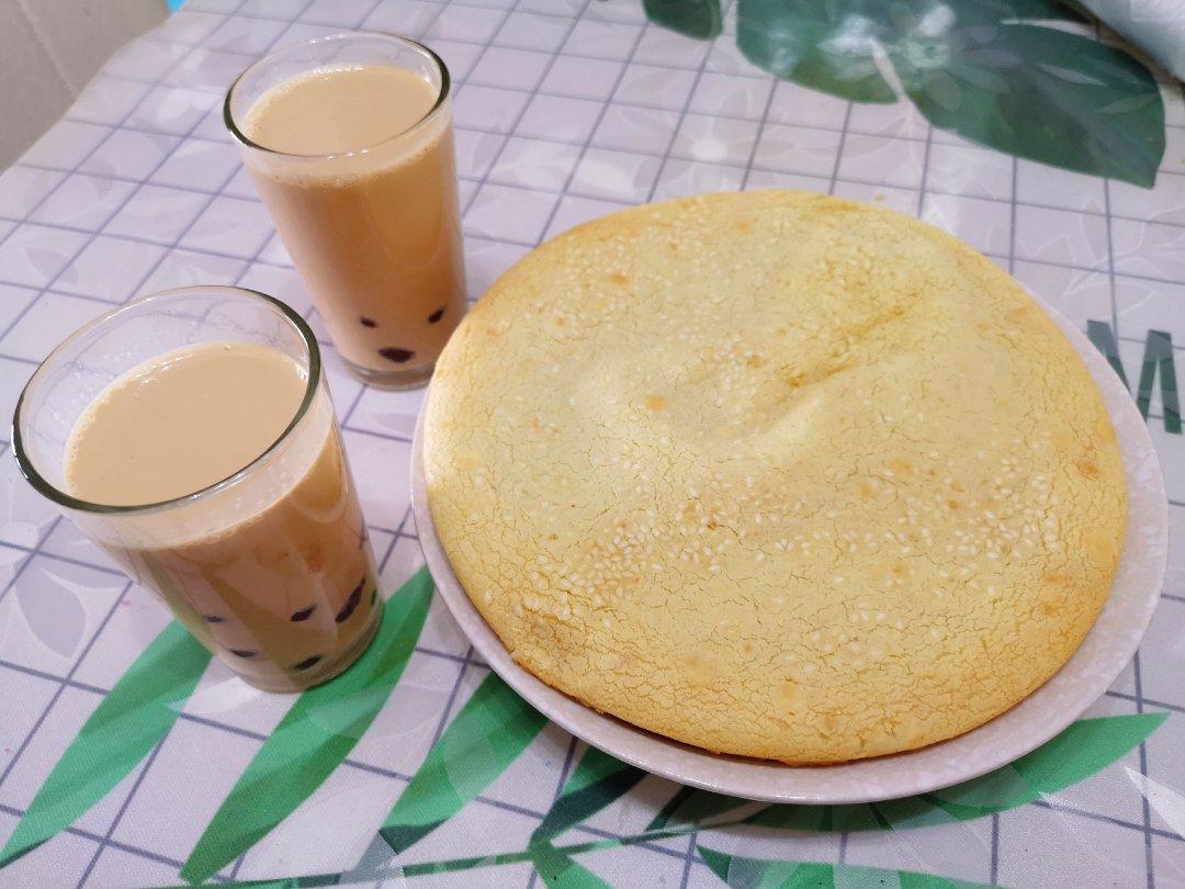 无需揉面‼️只要拌一拌就能做酥掉渣‼️好吃到爆的蔓越莓烤年糕‼