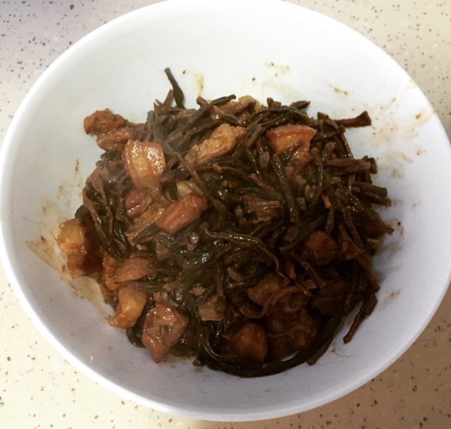 干豆角烧肉