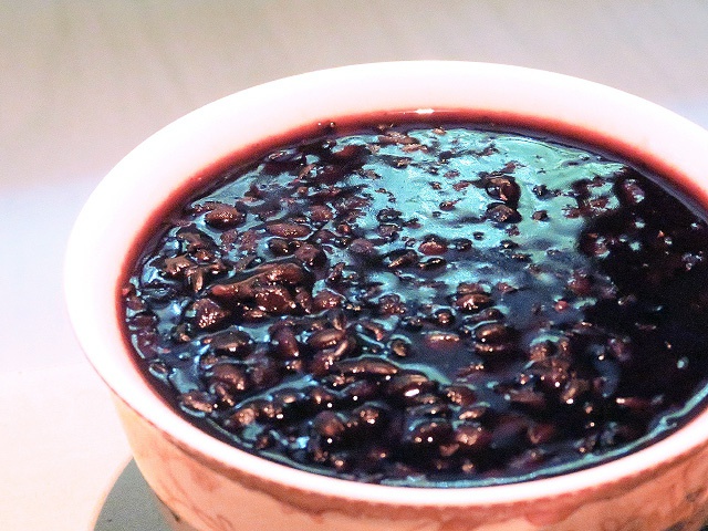 红豆黑米粥