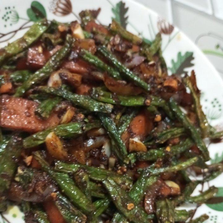 干煸孜然豆角
