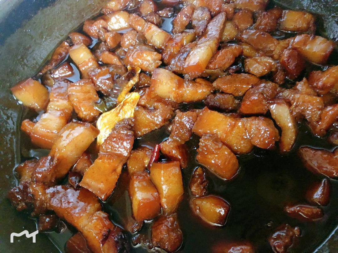 独家无油不放盐红烧肉