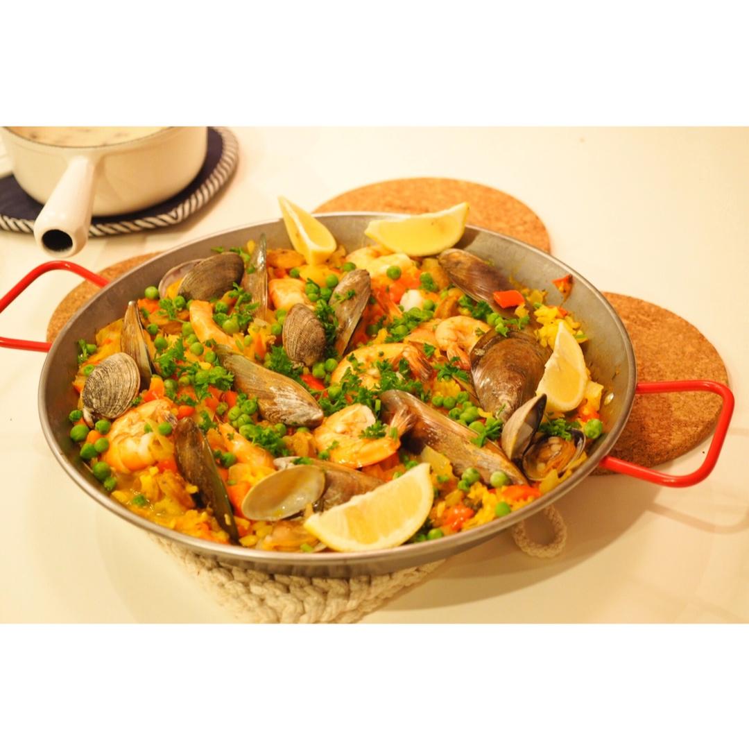 【曼食慢语】Seafood Paella 西班牙海鲜饭