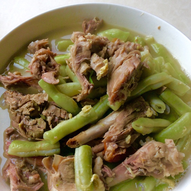 笋干老鸭汤