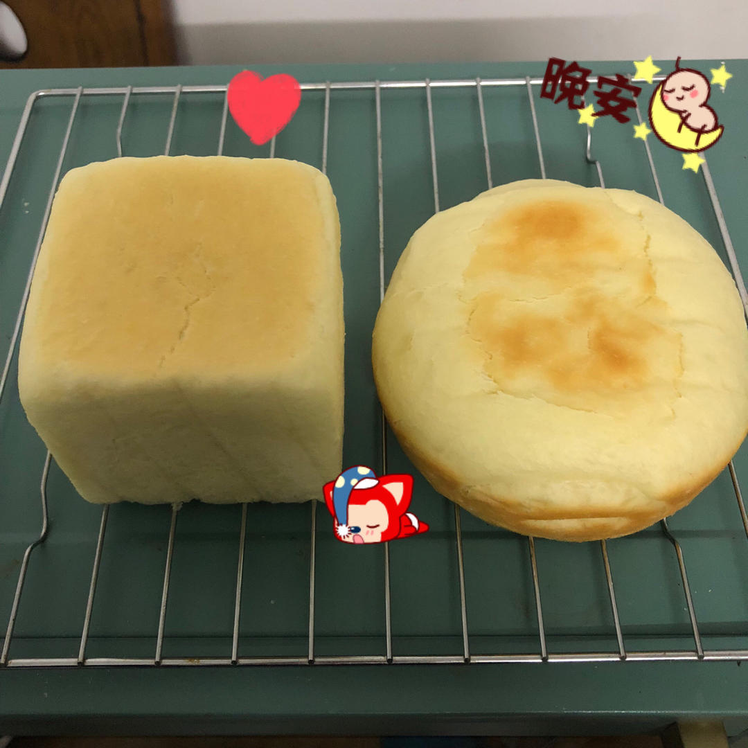 软到拿不起来的生吐司