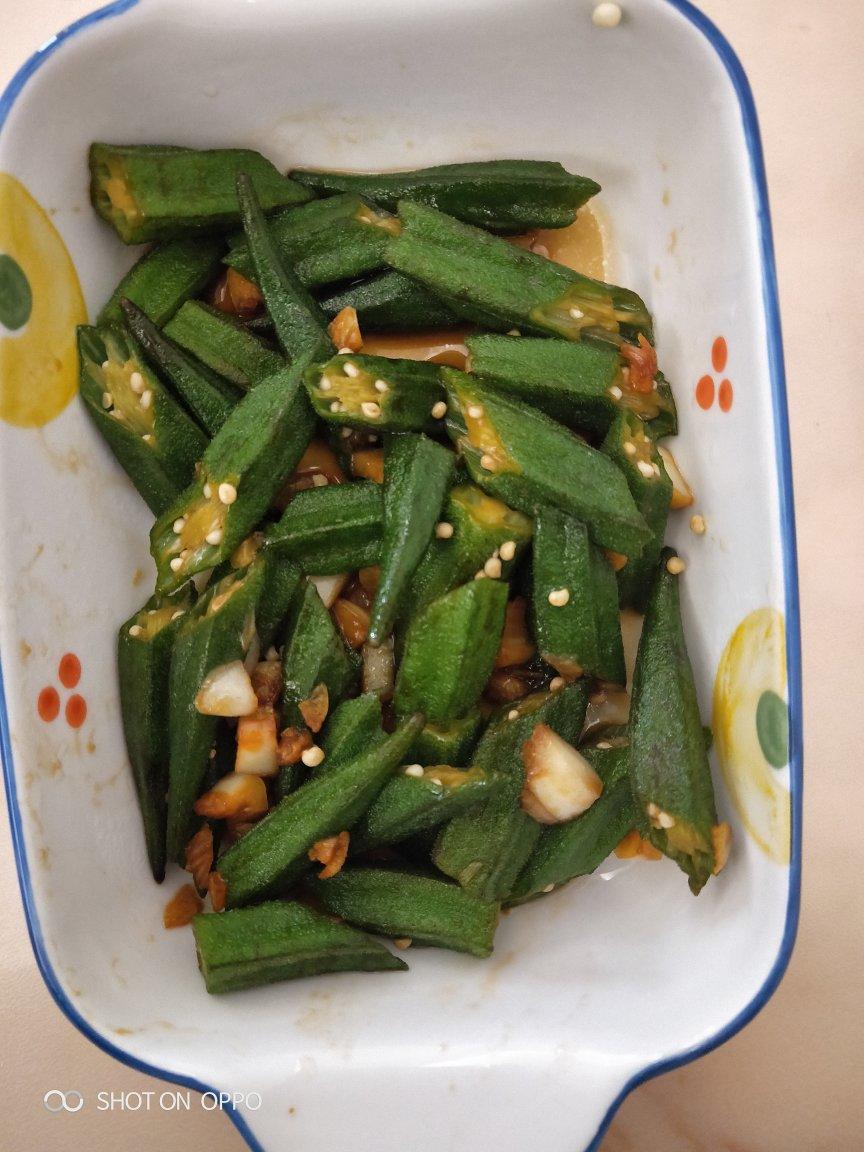 蒜蓉秋葵