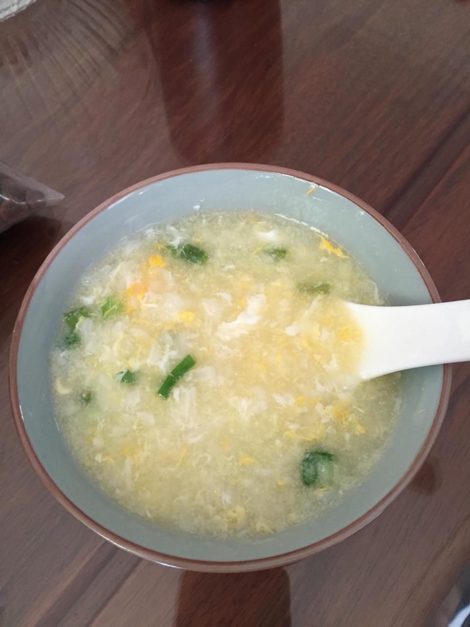 小bella做的鸡蛋粥