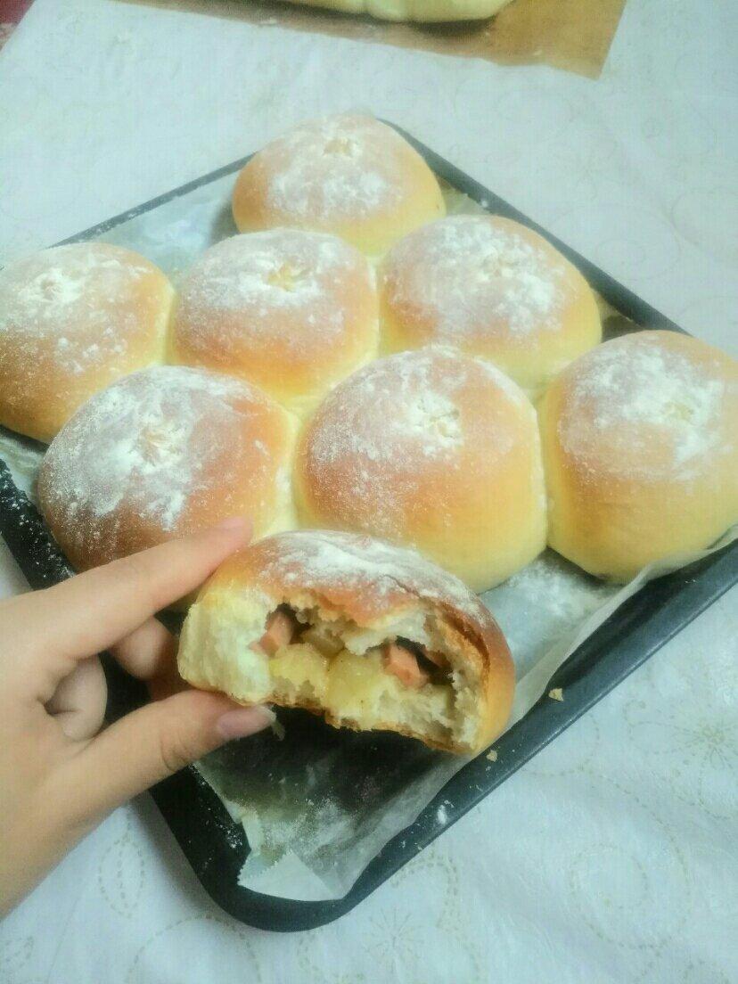 超好吃㊙️这三种食材搭配做面包♨️吃一次不够