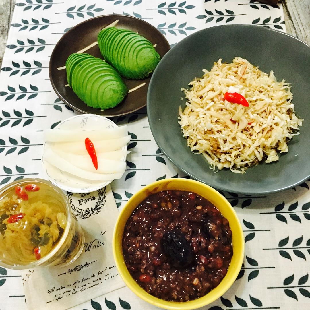 凉拌白菜芯——冬天的小凉菜