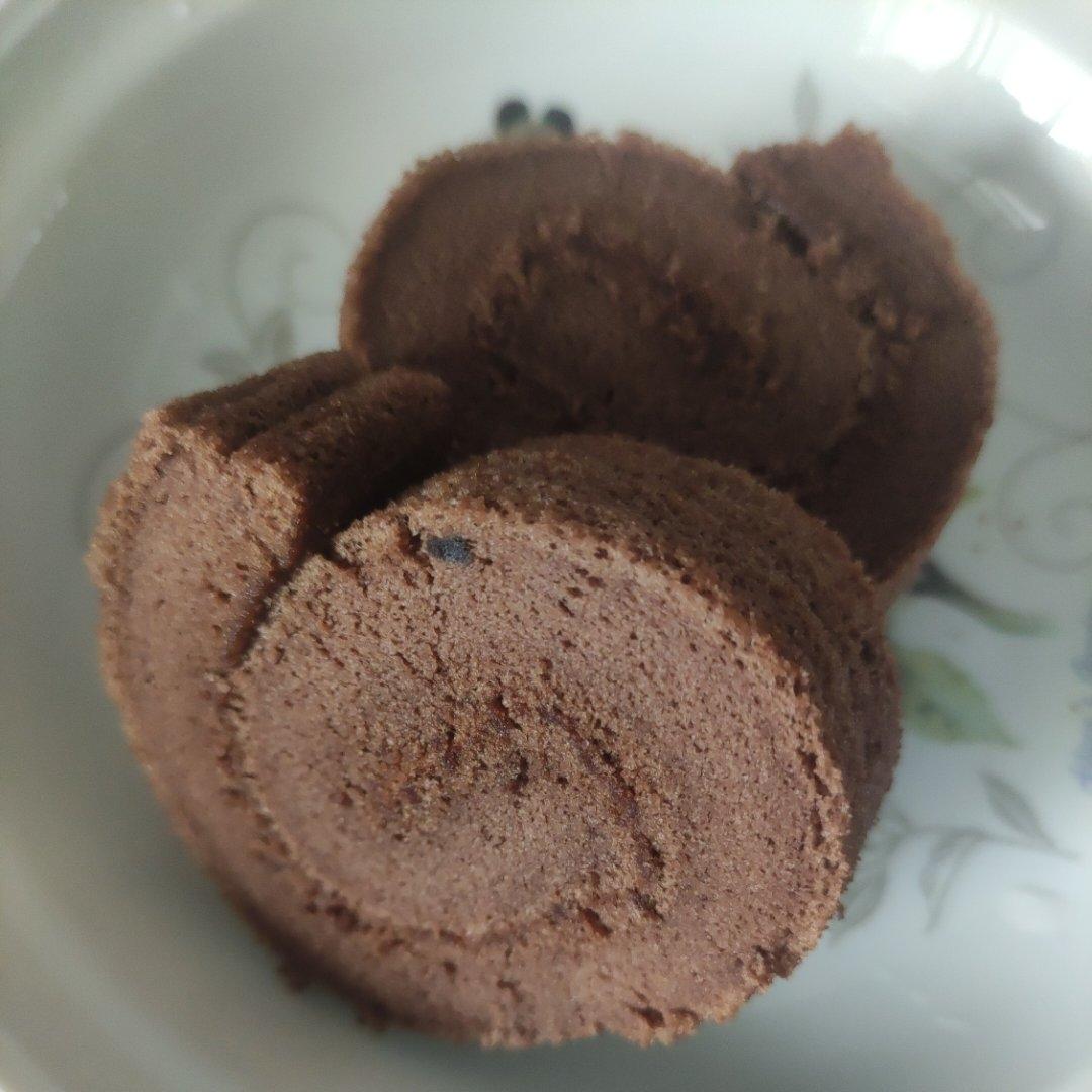 可可蛋糕卷(不消泡超浓郁巧克力口感)