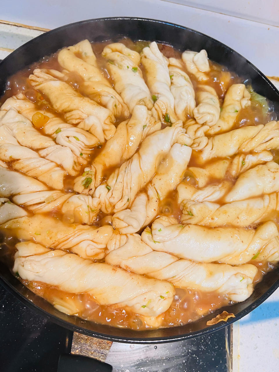 东北一锅出（焖卷子）