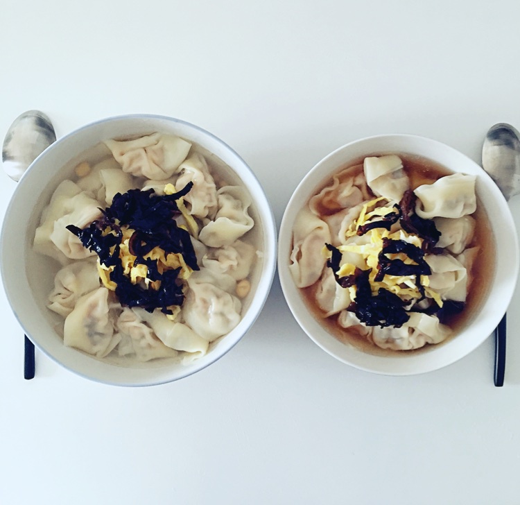 元宝馄饨的包法