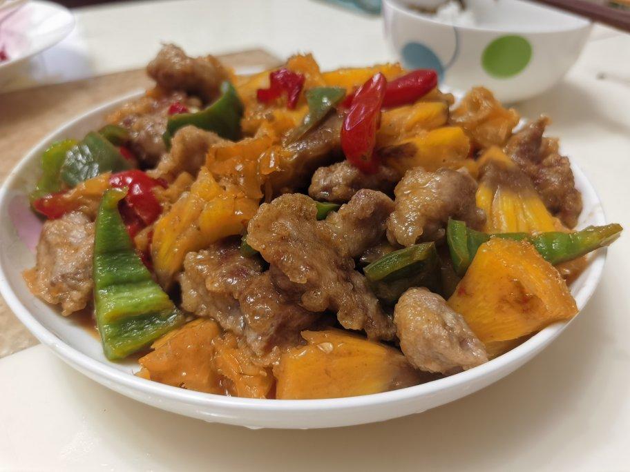 秘制菠萝咕噜肉（绝对好吃）
