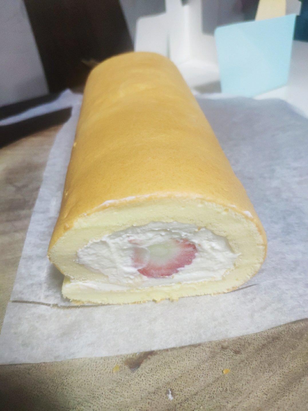 原味蛋糕卷以及卷蛋糕卷的手法（2020.2.27号更新详细视频做法）