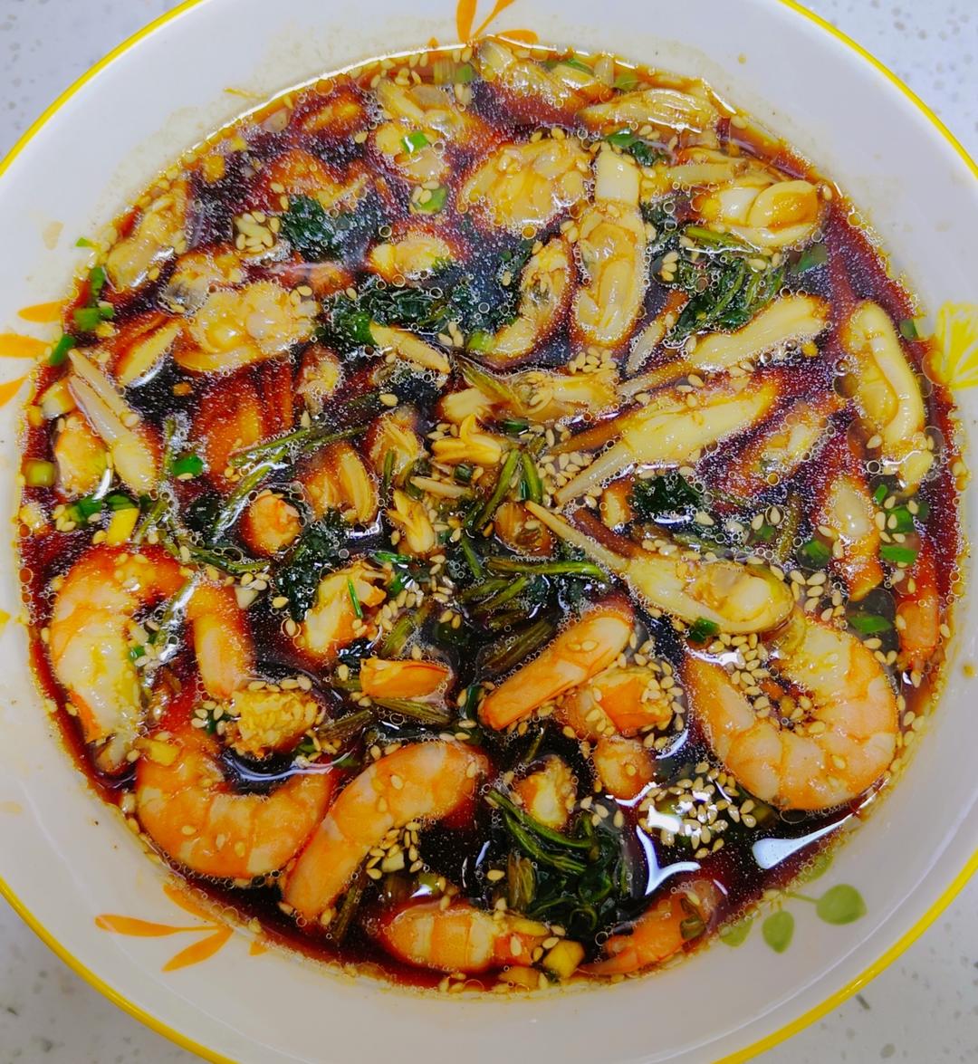捞汁海鲜