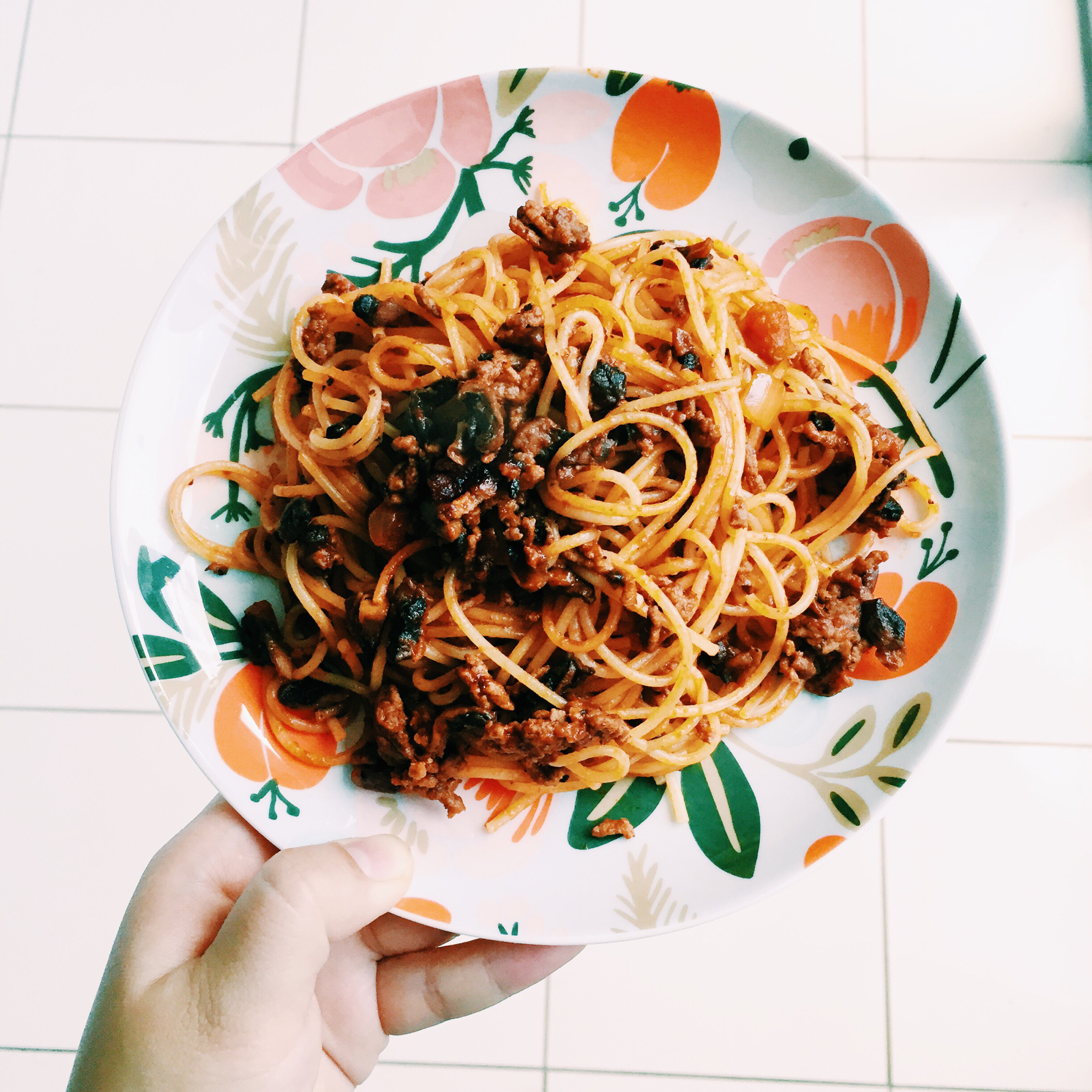 番茄肉酱意大利面