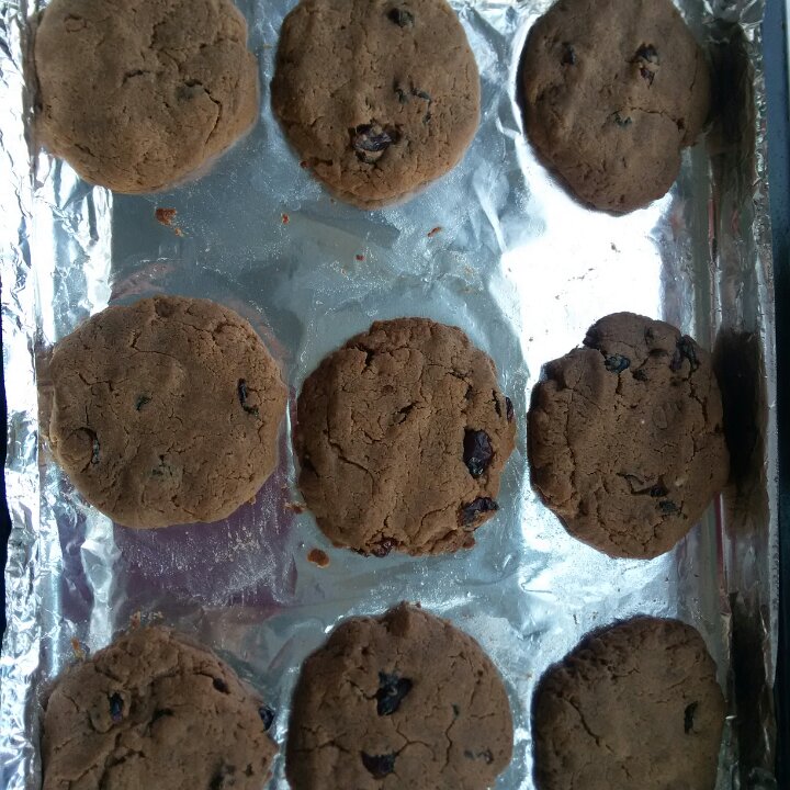 巧克力葡萄干软曲奇