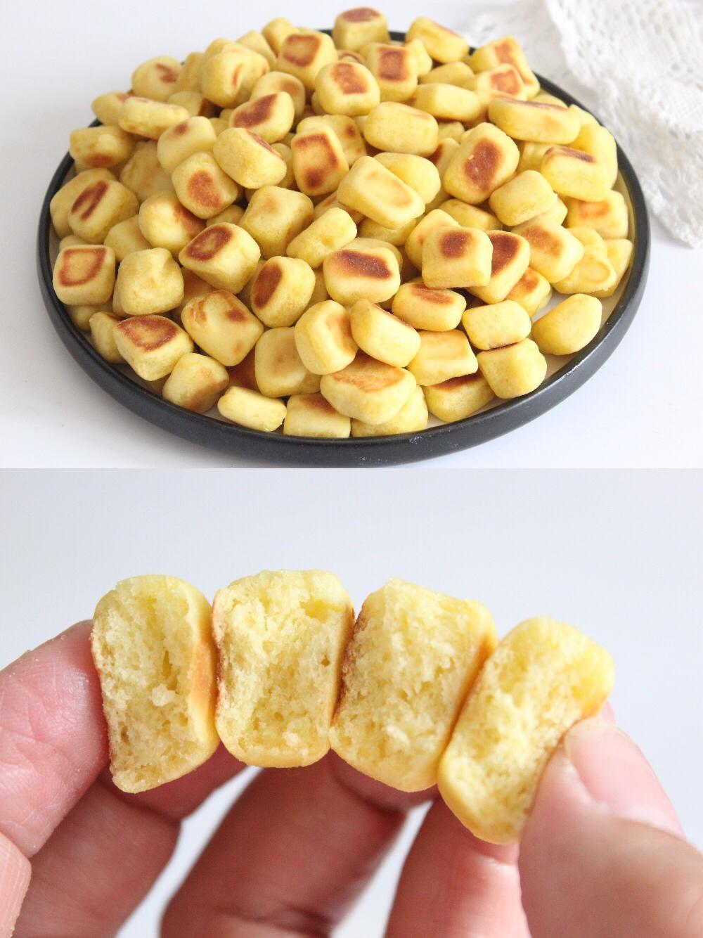 不用蒸不用揉的奶香小馒头，一个平底锅就能搞定。的做法