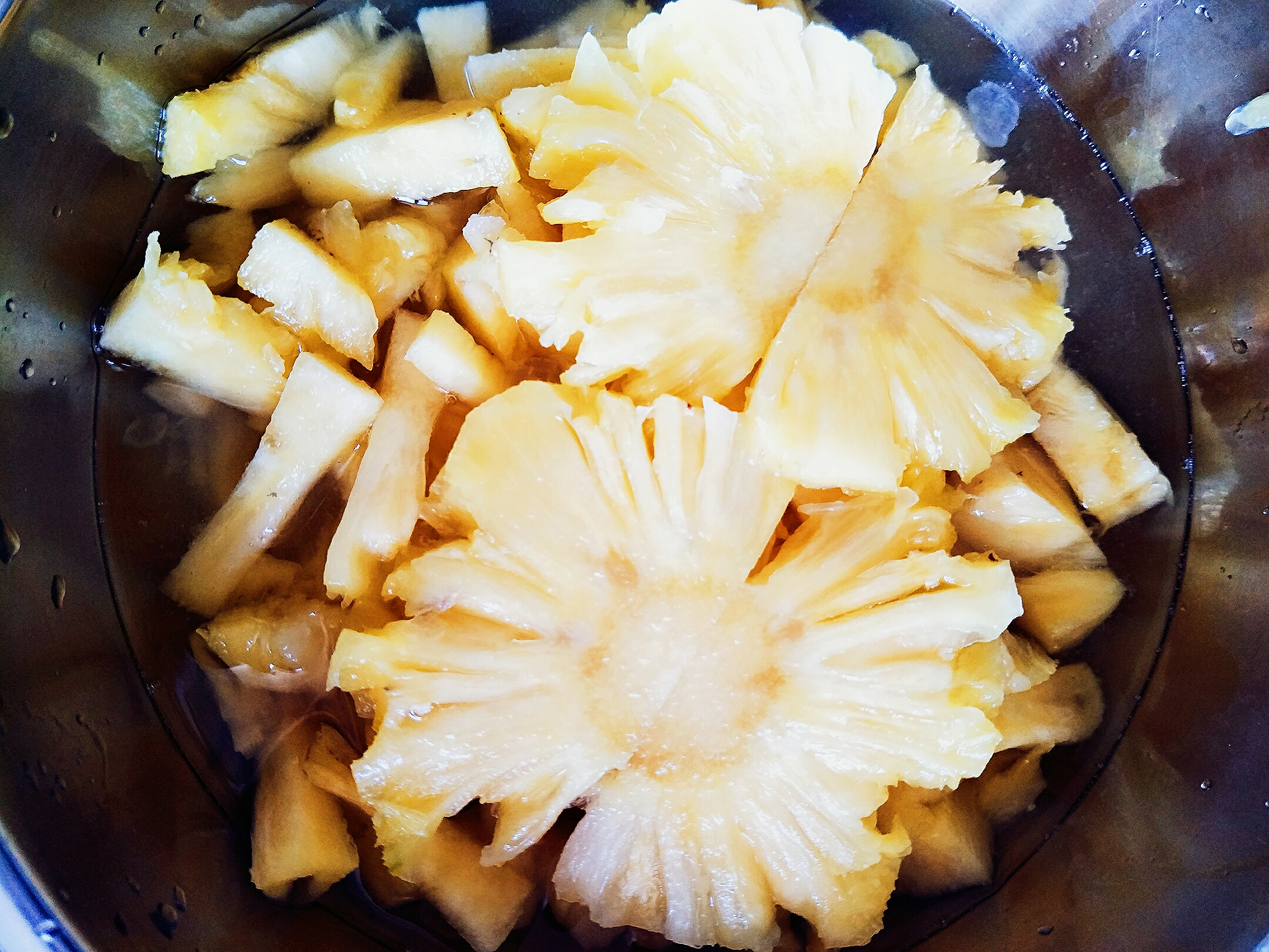 菠萝罐头的做法 步骤4