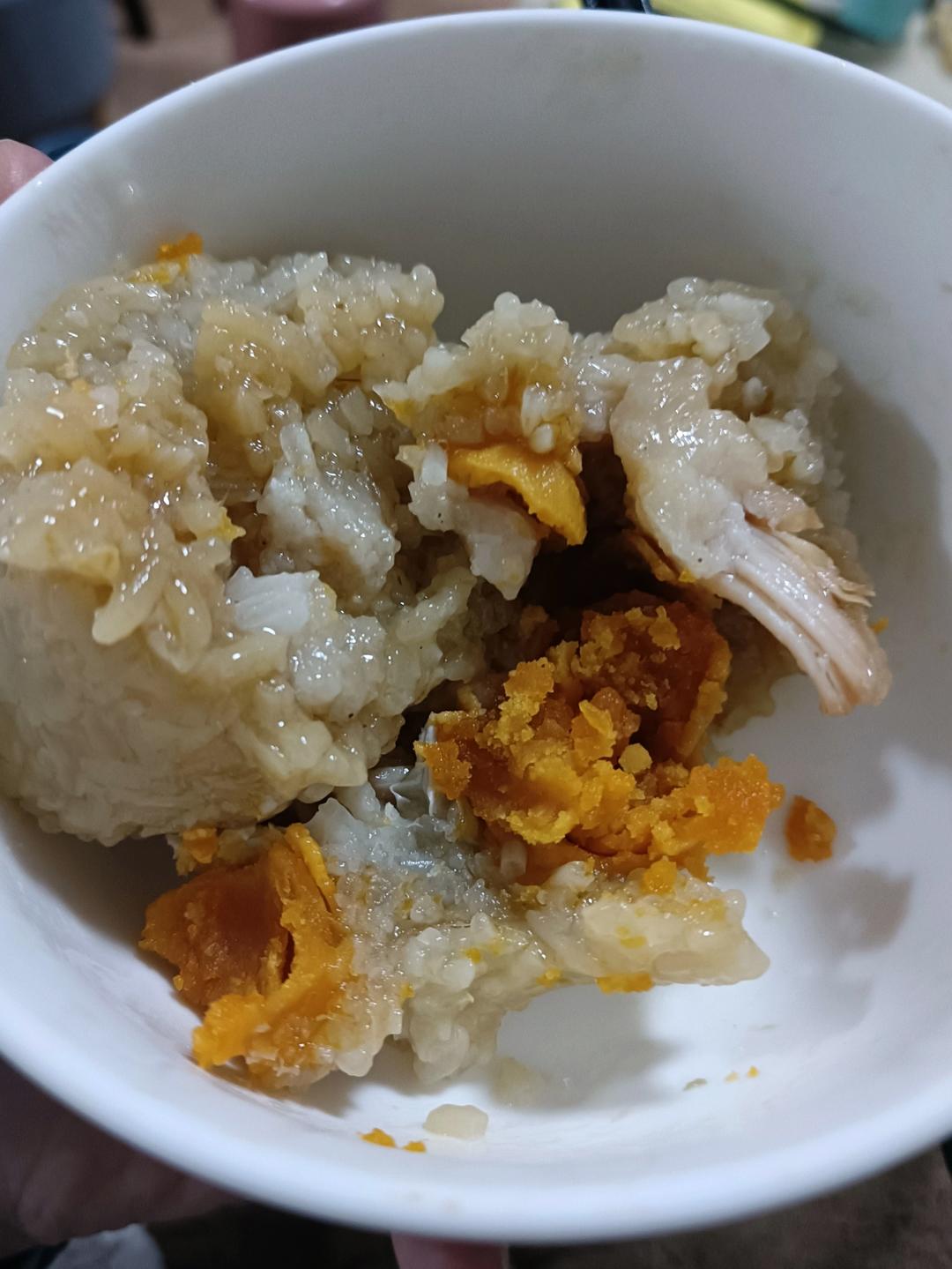 猪肉蛋黄板栗粽