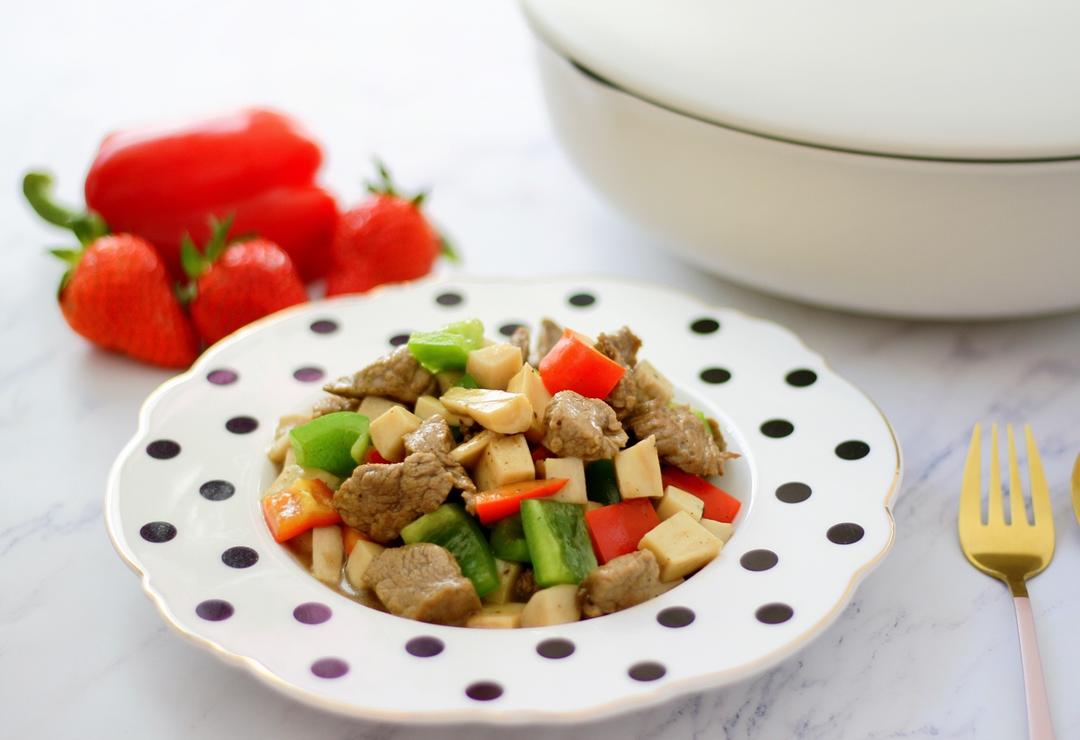 我的轻奢煮艺——杏鲍菇牛肉粒