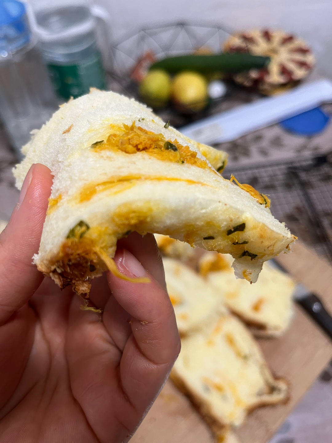 夺命软吐司(๑´ڡ`๑)超软拉丝极速方便的一次发酵吐司