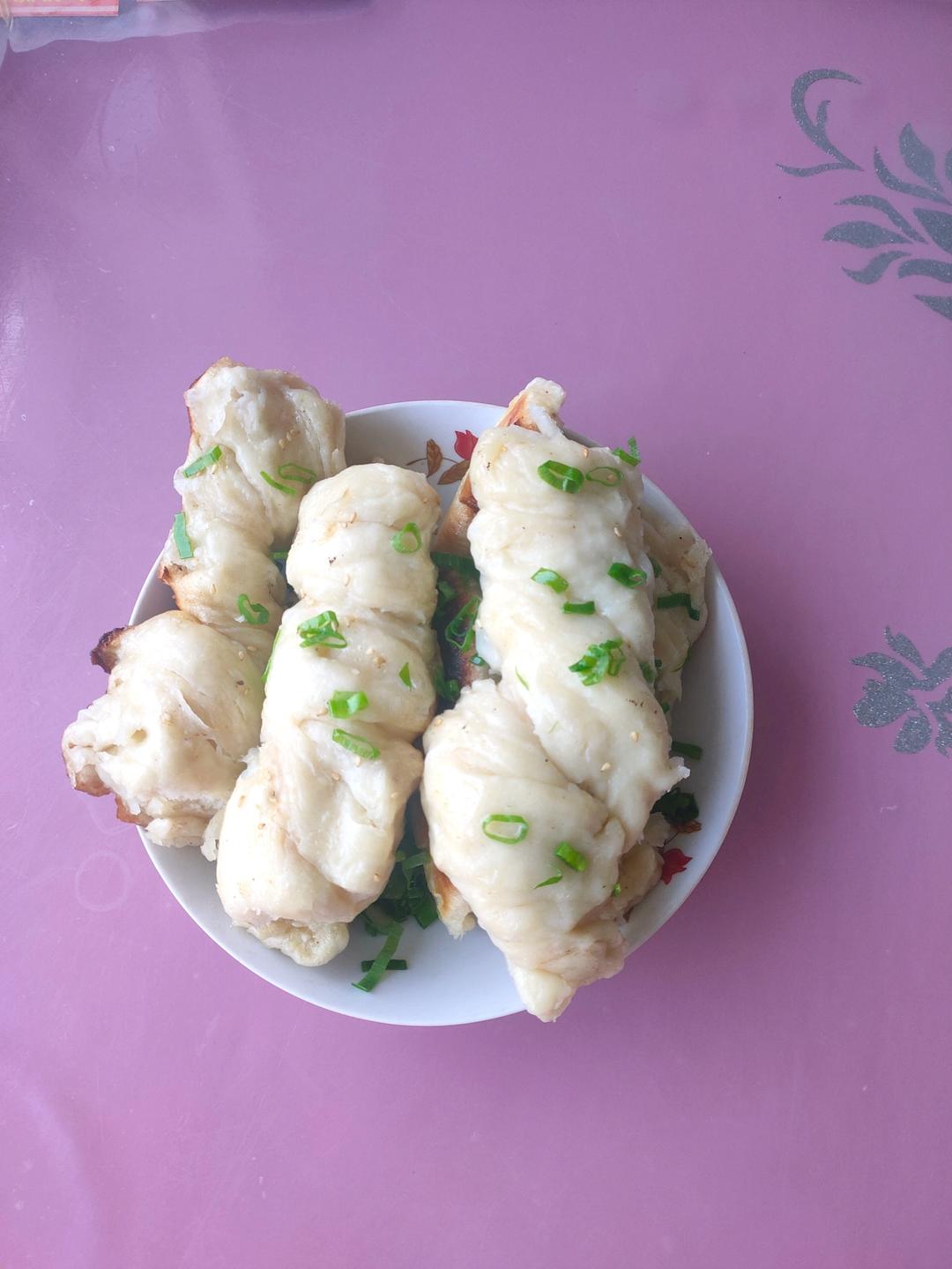 香煎椒盐花卷