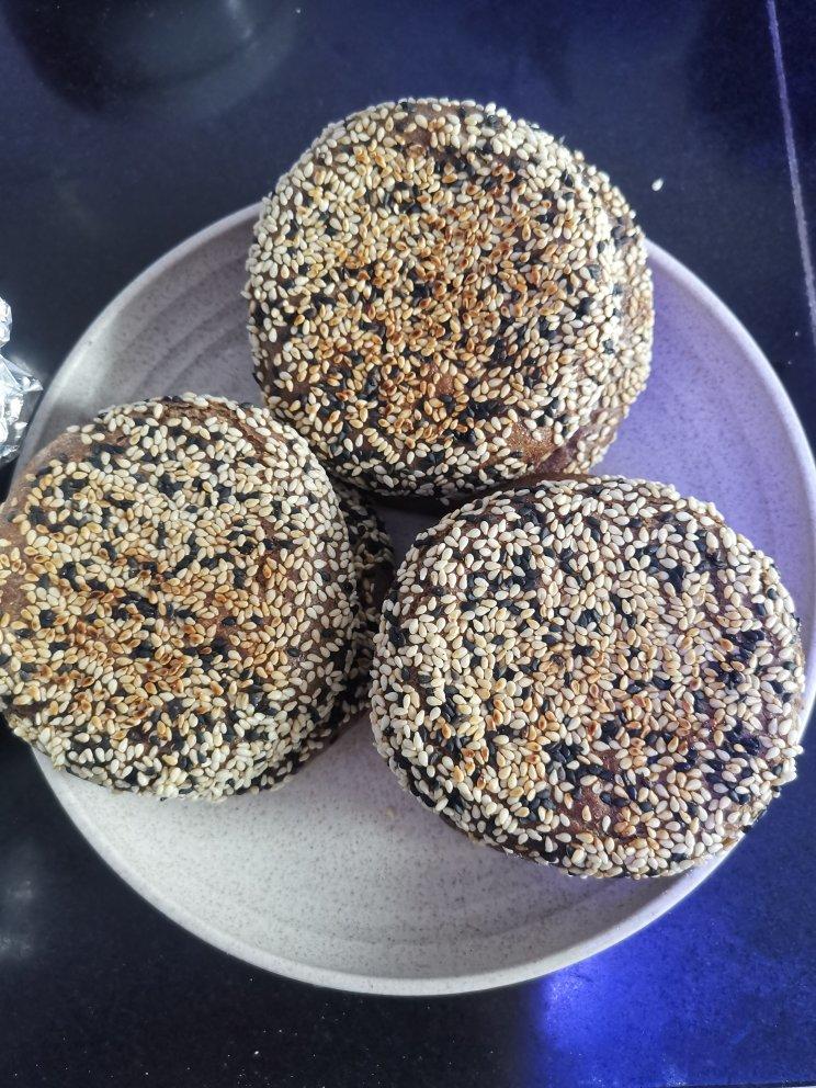 老北京五香麻酱烧饼