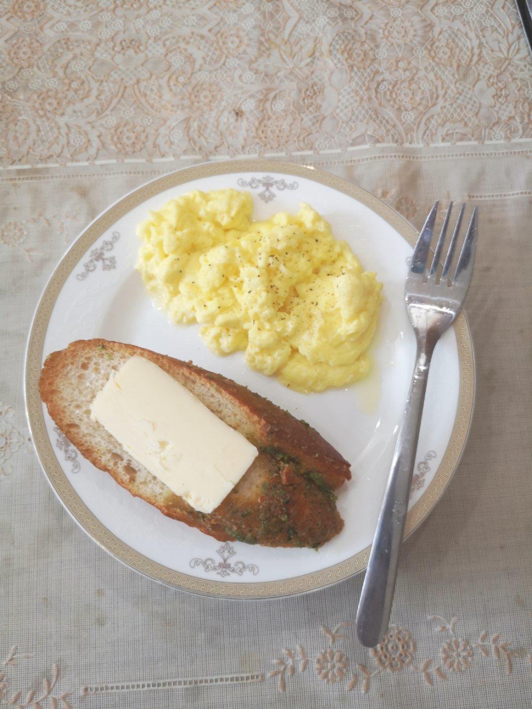 香港茶餐厅嫩炒蛋